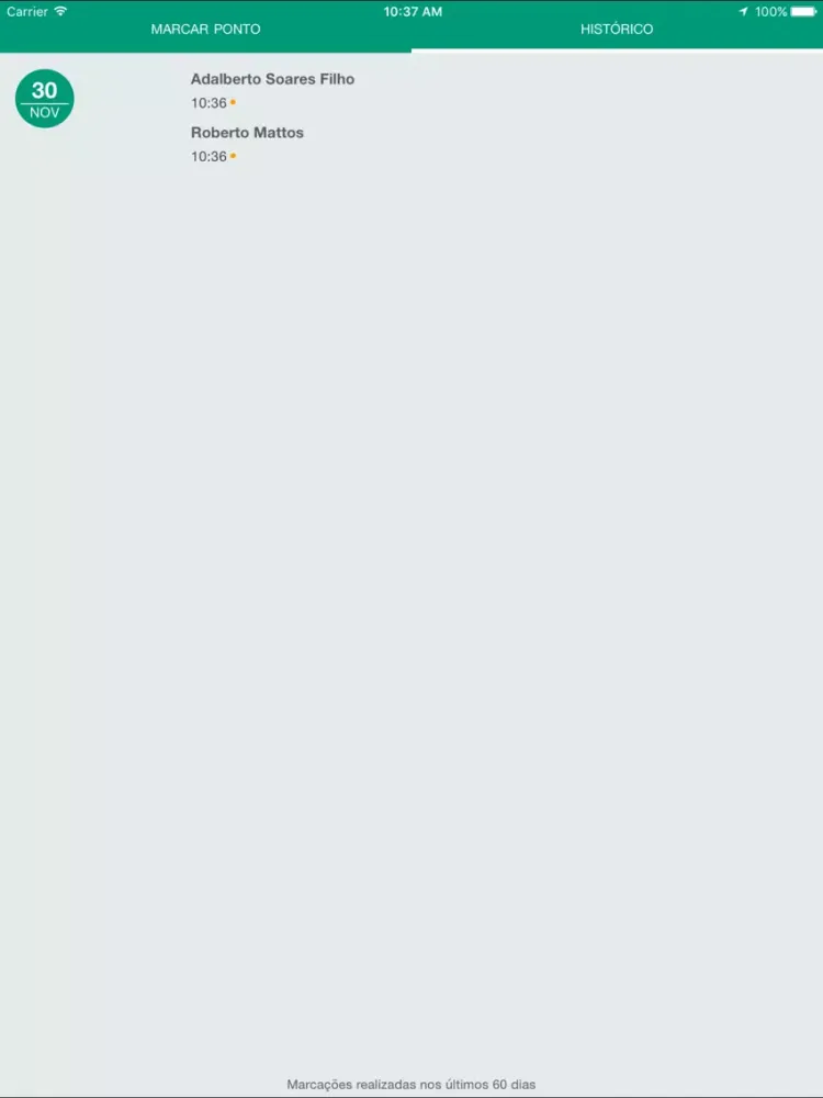 Ponto REP | HCM Senior iPad  Screenshots