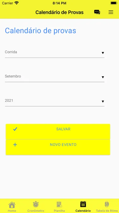 Capturas de pantalla de Clube de Corridas SESC DF