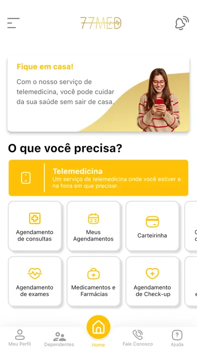 Capturas de tela do 77MED