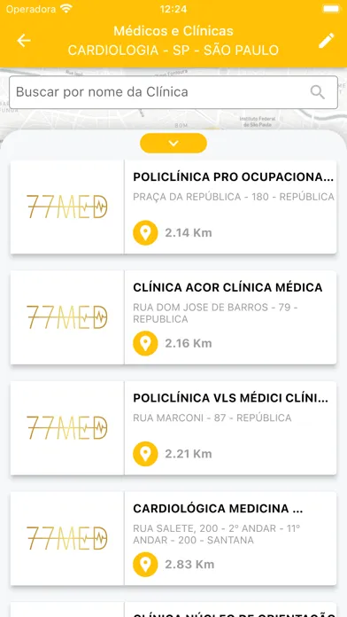 Capturas de tela do 77MED