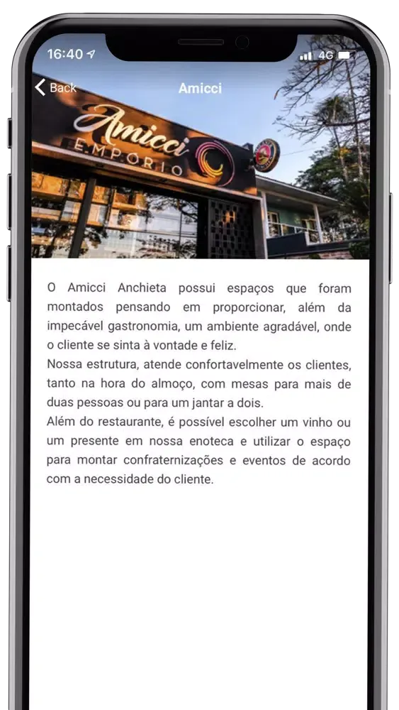 Amicci Delivery Screenshots