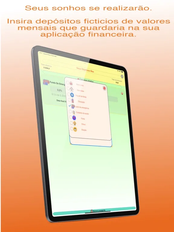 Скриншоты Seus Objetivos Max iPad 