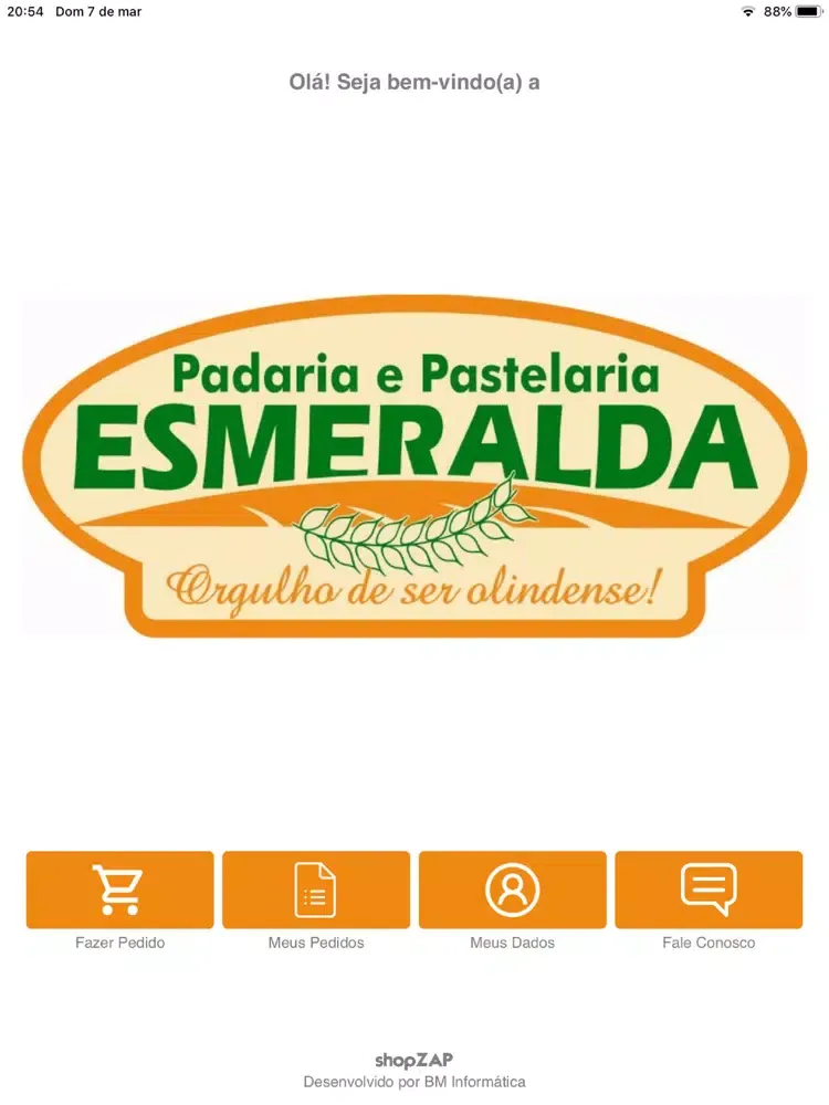 Zrzuty ekranu Padaria Esmeralda iPad 