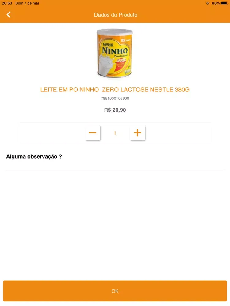 Zrzuty ekranu Padaria Esmeralda iPad 