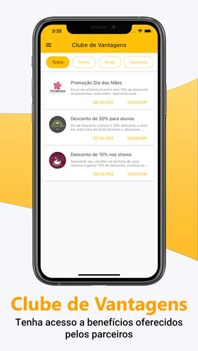 Captures d'écran de Novaera Eventos Nordeste