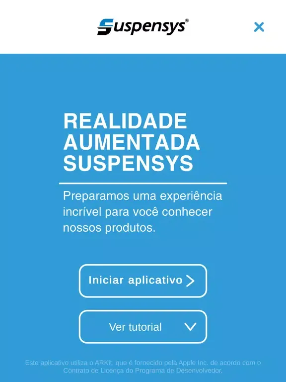 Suspensys RA iPad  스크린샷