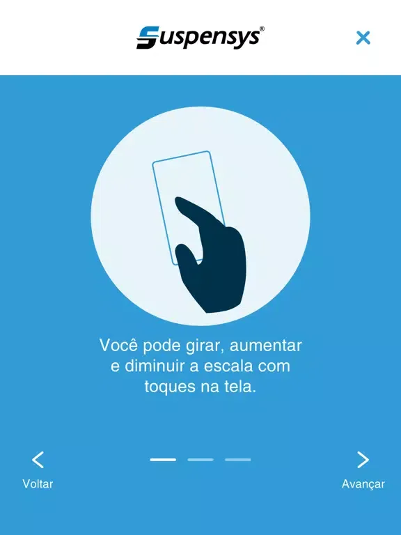 Suspensys RA iPad  스크린샷
