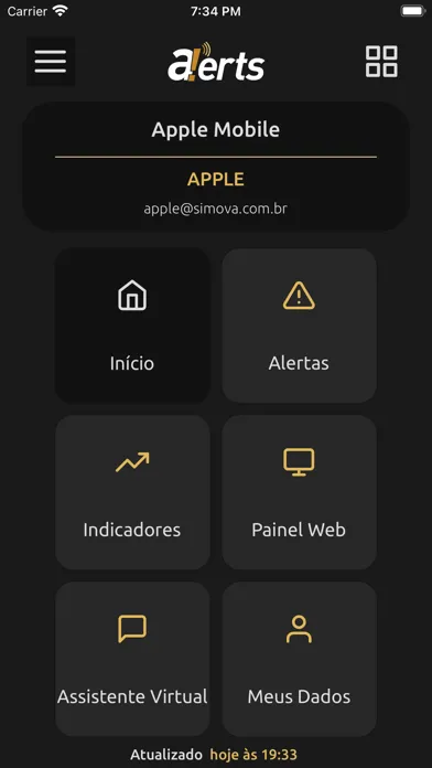 Simova Alertas 스크린샷