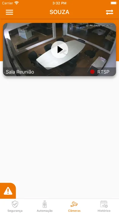 Tangkapan skrin SIM MONITORAMENTO