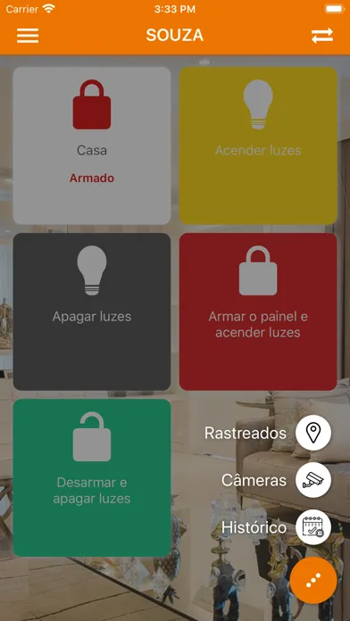 Tangkapan skrin SIM MONITORAMENTO