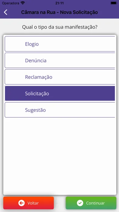 Zrzuty ekranu Câmara Municipal de Guarulhos