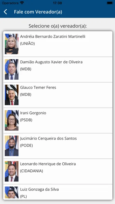 Captures d'écran de Câmara de Lençóis Paulista