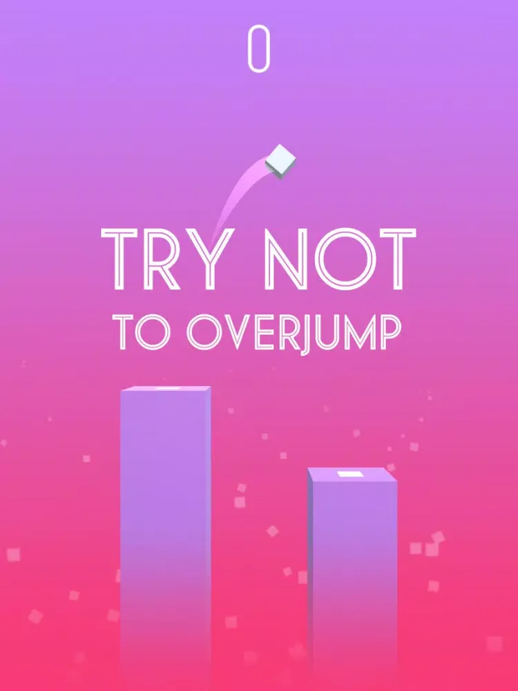 Capturas de tela do Overjump Arcade iPad 