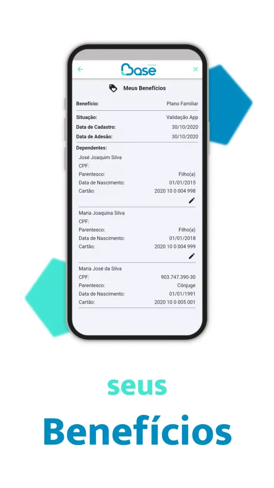 Base Saúde Screenshots