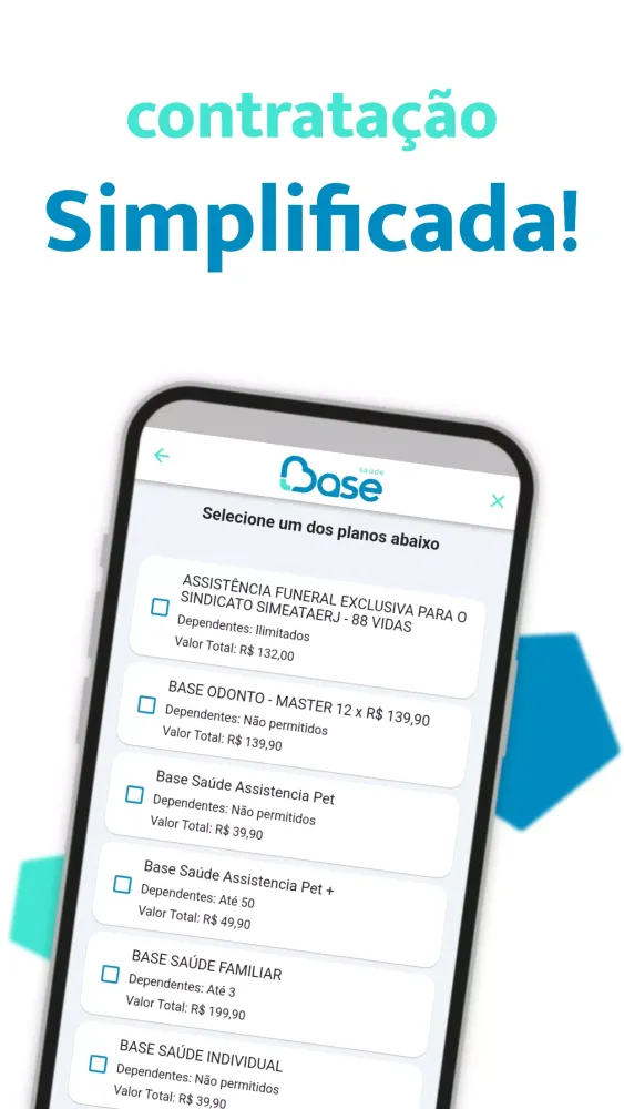 Base Saúde Screenshots