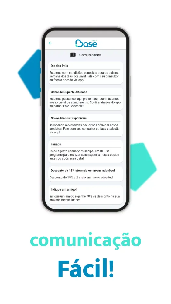 Base Saúde Screenshots