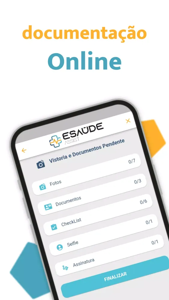 ภาพหน้าจอของ ESaúde Assist