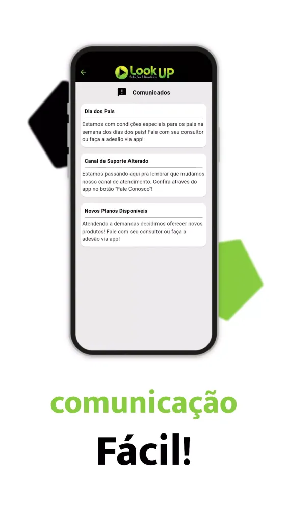 LookUp Benefícios Screenshots