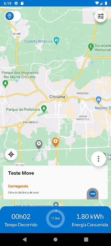 Sistel EV Charger Screenshots