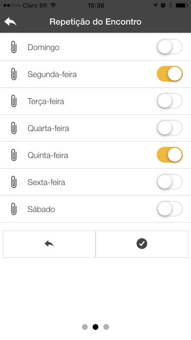 Capturas de tela do Justus Células