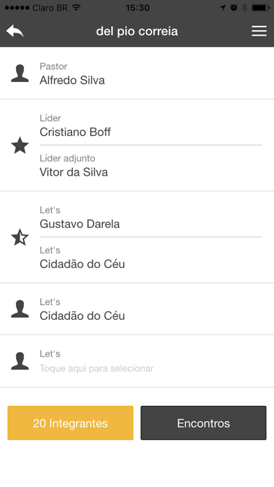 Capturas de tela do Justus Células