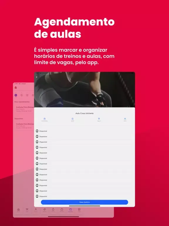 Capturas de tela do Elysées Academie iPad 
