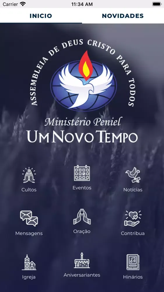 Capturas de tela do Um Novo Tempo Vinhais