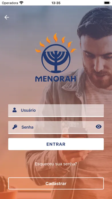 Tangkapan skrin APP MENORAH