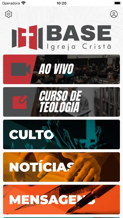 Ảnh chụp màn hình của Base Igreja Cristã