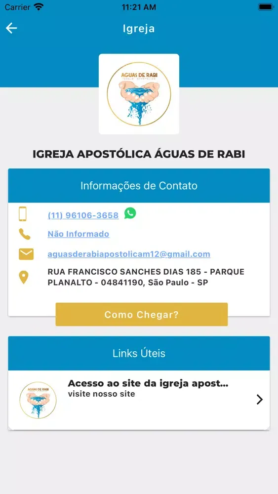 Igreja Águas de Rabi Ekran Görüntüleri