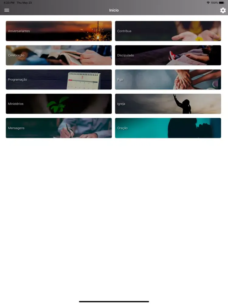 ICP Global Church iPad  Screenshots