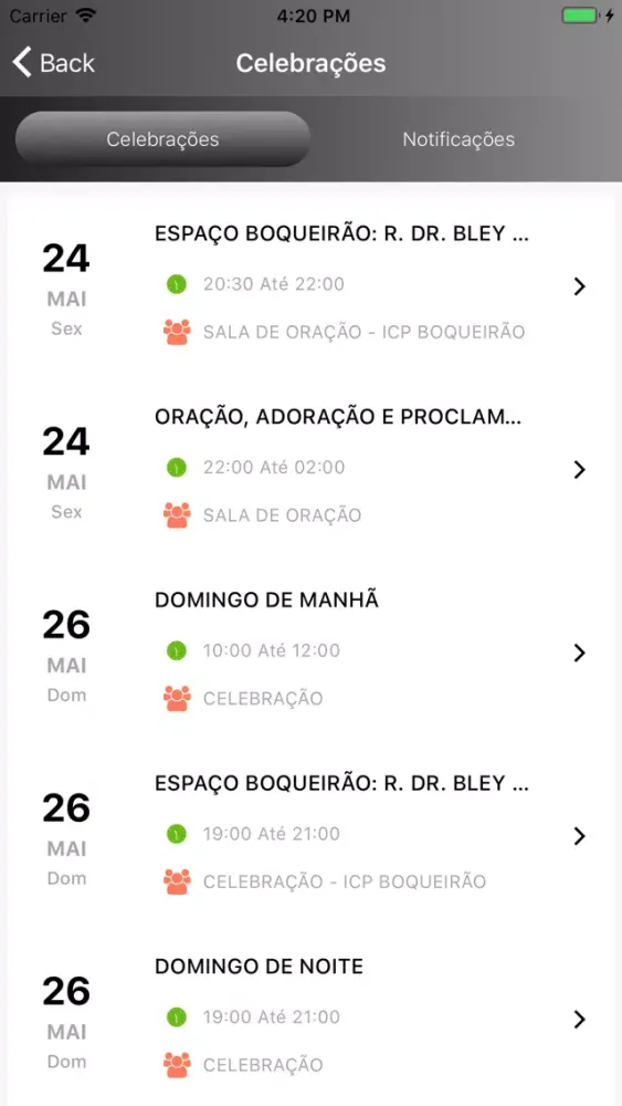 ICP Global Church Screenshots