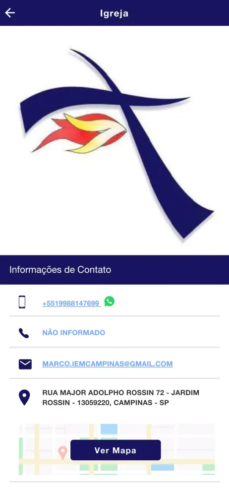 Capturas de tela do IEMB
