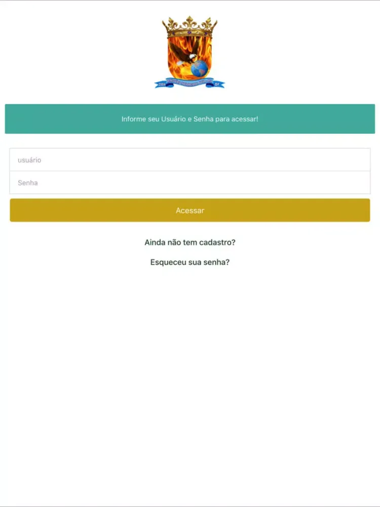 ภาพหน้าจอของ Ministério Internacional Aviva iPad 