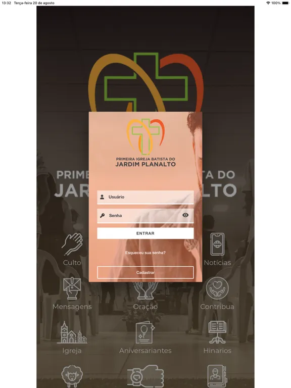 Capturas de tela do PIB PLANALTO ONLINE iPad 