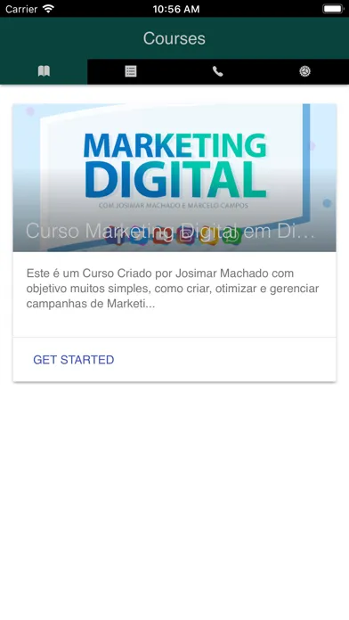 Cursos Online Screenshots