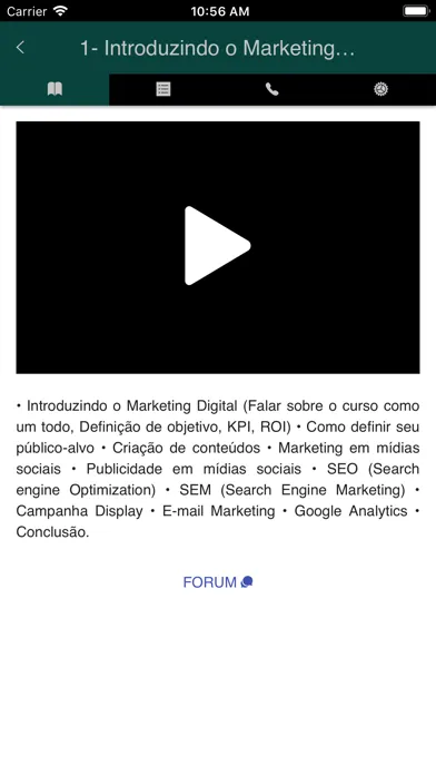 Cursos Online Screenshots
