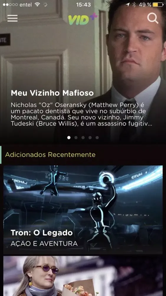 Screenshot di VID+