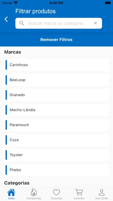 Screenshot di SmartClub