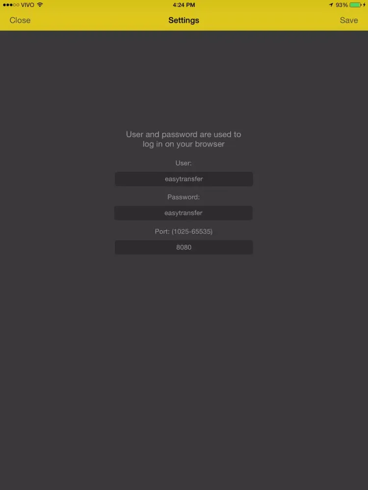 EasyTransfer - Transfer files your computer to device iPad  스크린샷
