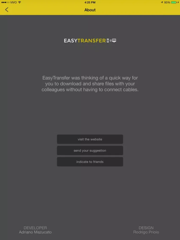 EasyTransfer - Transfer files your computer to device iPad  스크린샷