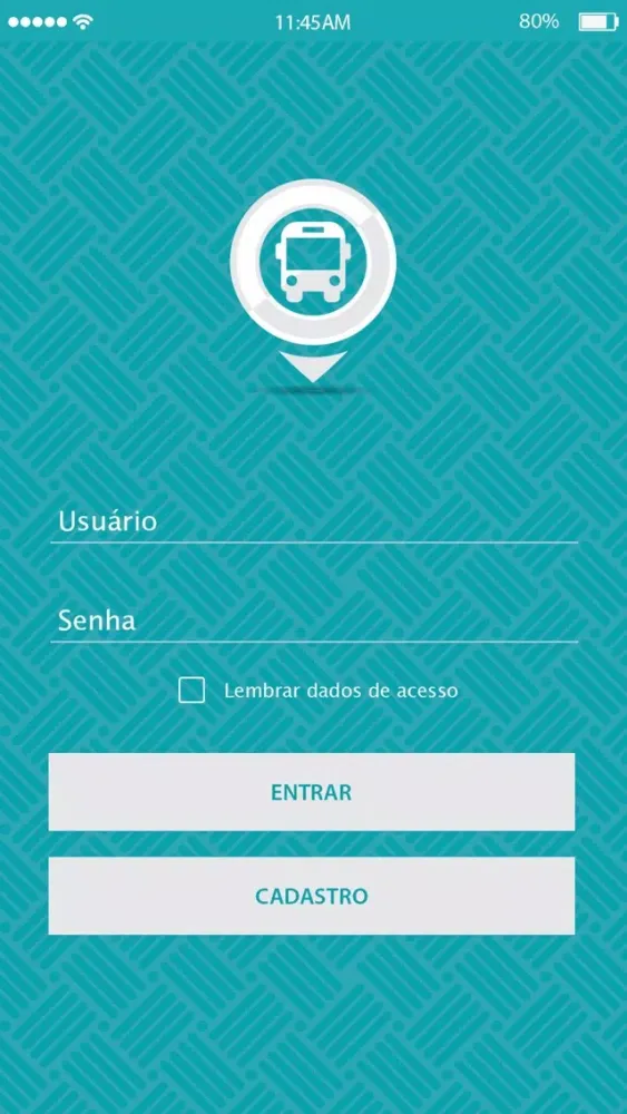 Capturas de tela do SmartBus Rio Line