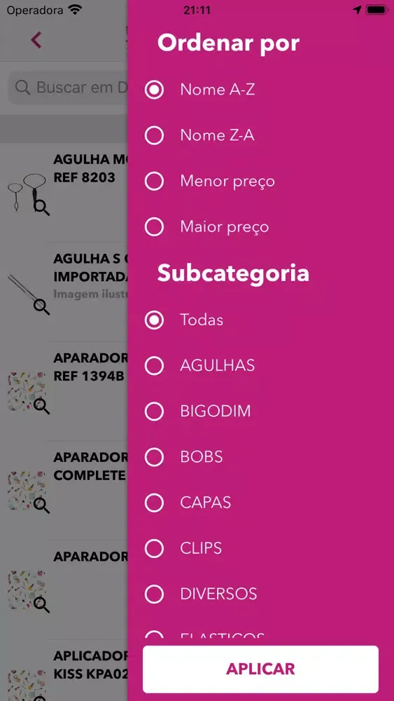 Ảnh chụp màn hình của Loja do Cabeleireiro