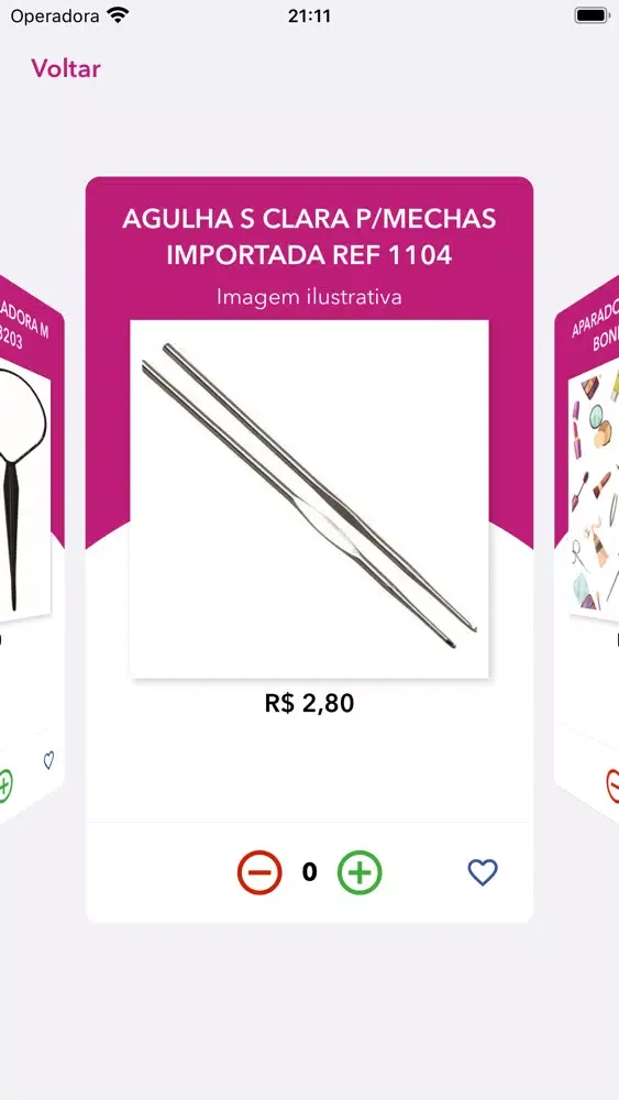 Ảnh chụp màn hình của Loja do Cabeleireiro