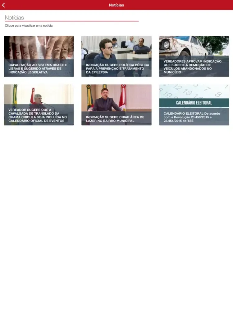 Скриншоты Câmara Vacaria iPad 