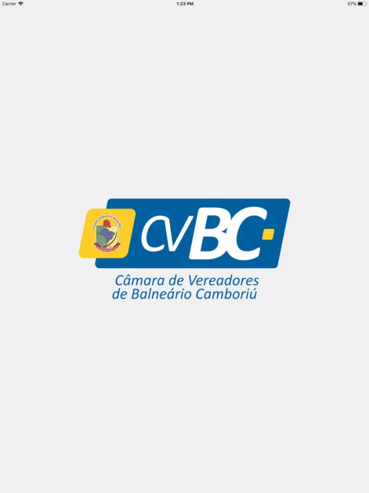 Capturas de tela do CVBC iPad 