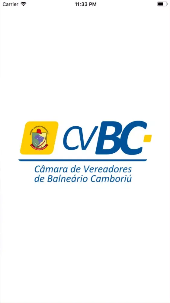 Capturas de tela do CVBC