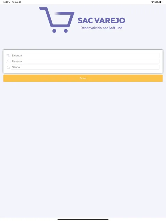 Sac Varejo iPad  स्क्रीनशॉट