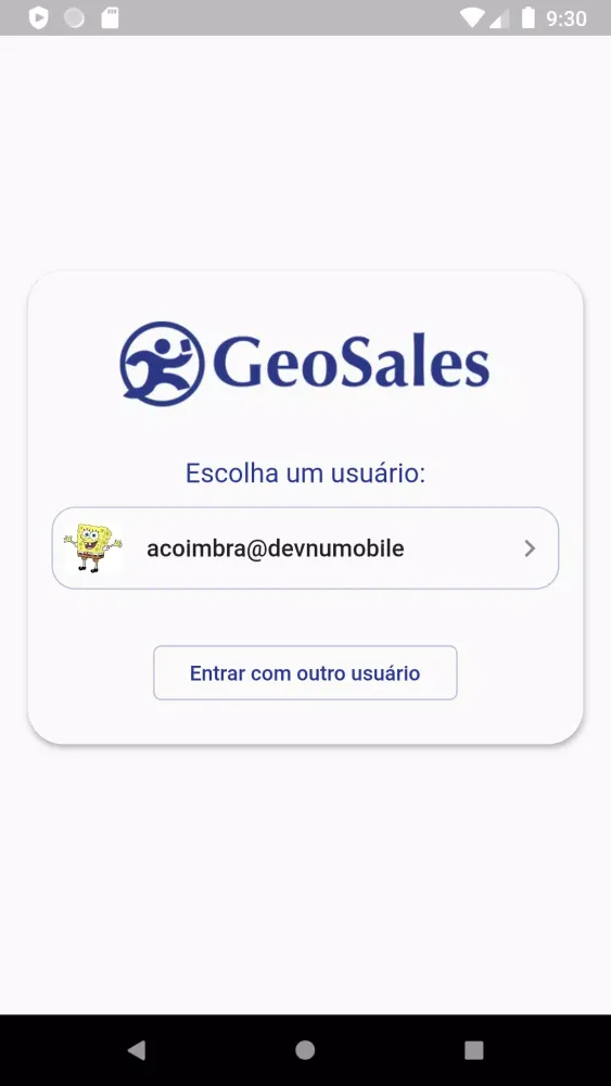 GeoSales - automação de vendas Screenshots