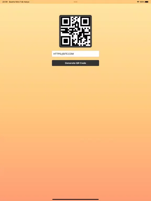 QR Codes Generator iPad 应用截图